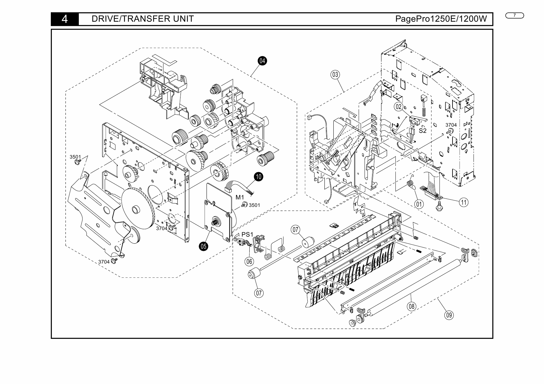 Konica-Minolta pagepro 1250E 1200W Parts Manual-3